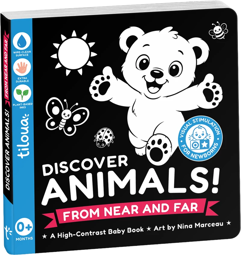 Discover Animals! From Near and Far board book